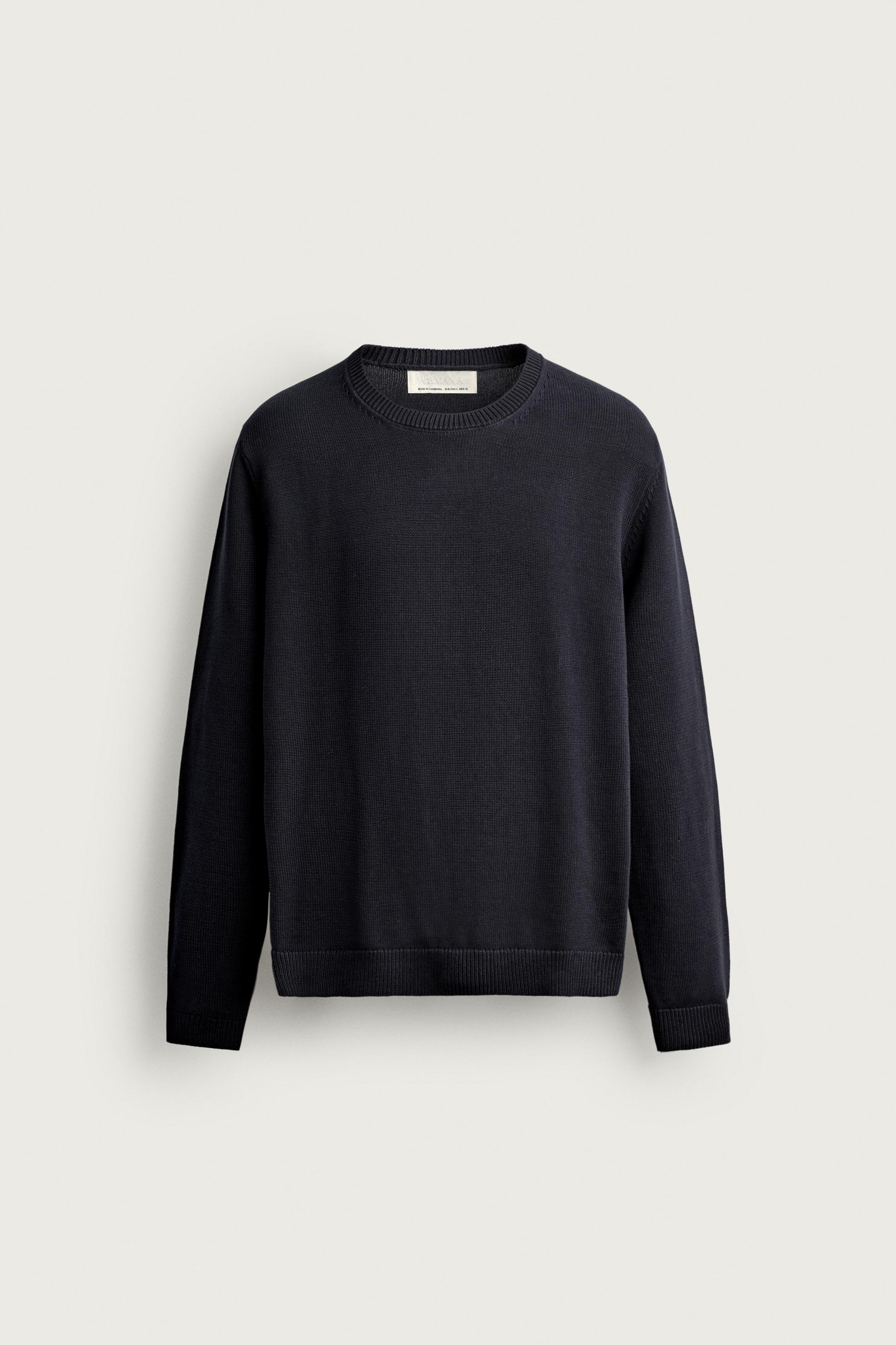 PULL REGULAR FIT EN COTON